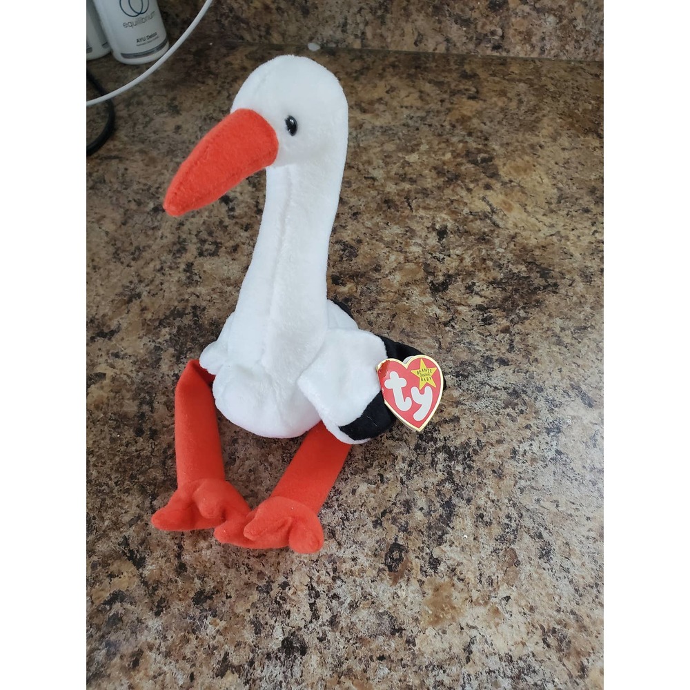 stilts TY Beanie baby RARE with errors